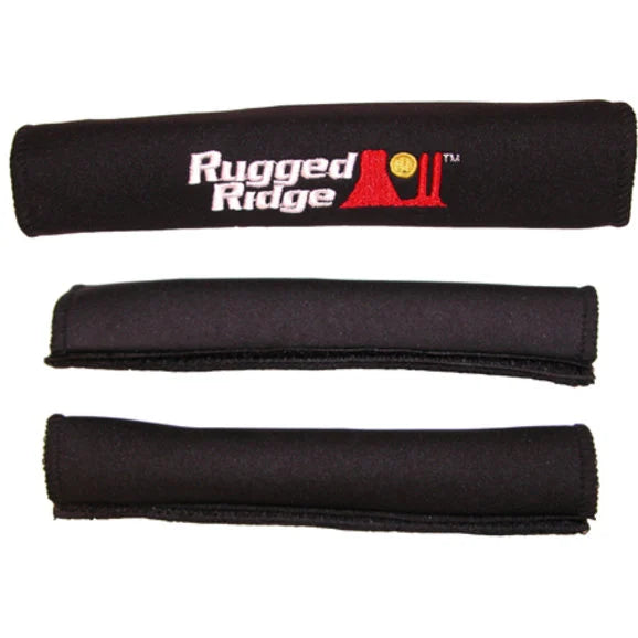 Rugged Ridge 13305.52 Grab Handle Cover Kit in Black for 97-06 Jeep Wrangler TJ & Unlimited