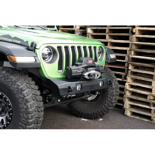 HyLine OffRoad Summit Modular Front Winch Bumper for 18-24 Jeep Wrangler JL & Gladiator JT