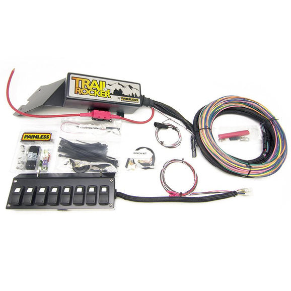 Load image into Gallery viewer, Painless Wiring Trail Rocker System with Underdash Switch Console for 76-86 Jeep CJ-5, CJ-7 &amp; CJ-8
