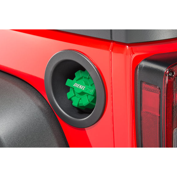 Load image into Gallery viewer, Rugged Ridge Aluminum Elite Fuel Cap for 01-18 Jeep Wrangler TJ &amp; JK
