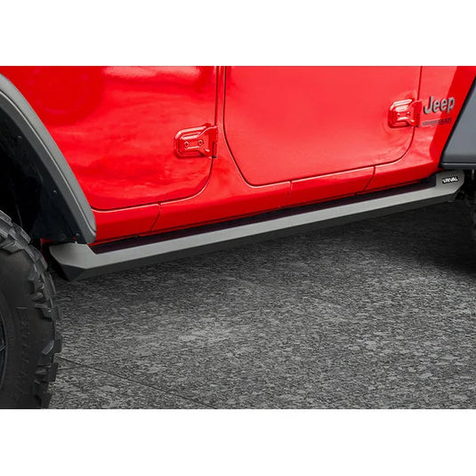 Rival 4x4 2D.2707.1 Side Rock Rails for 18-24 Jeep Wrangler JL Unlimited 4-Door