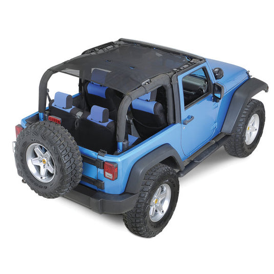 Rugged Ridge 13579.06 Full Eclipse Sun Shade for 07-18 Jeep Wrangler JK 2 Door