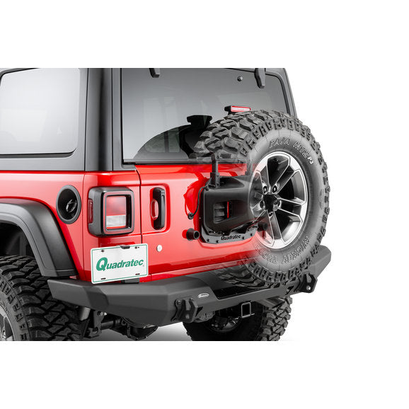 Load image into Gallery viewer, Quadratec Spare Tire Relocation Kit for 18-22 Jeep Wrangler JL
