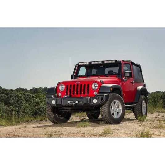 Rugged Ridge 11544.01 Spartacus Front Bumper for 07-18 Jeep Wrangler JK