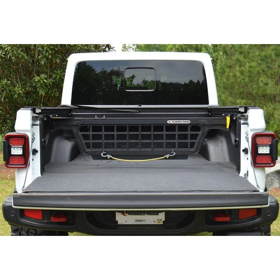 Rugged Ridge 13550.32 Armis Cargo Manager for 20-24 Jeep Gladiator JT with Armis Retractable Bed Cover