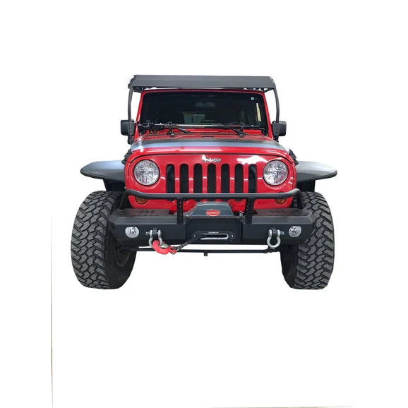 Load image into Gallery viewer, Warrior Products MOD Series Front Mid Width Bumper for 07-18 Jeep Wrangler
