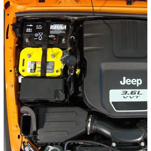 Mountain Off-Road JKDBT12 Dual Battery Tray for 12-18 Jeep Wrangler JK