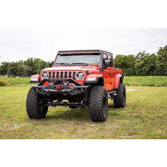 Rough Country 10645A Full-Width Off-Road Front Bumper for 18-24 Jeep Wrangler JL & 20-24 Gladiator JT