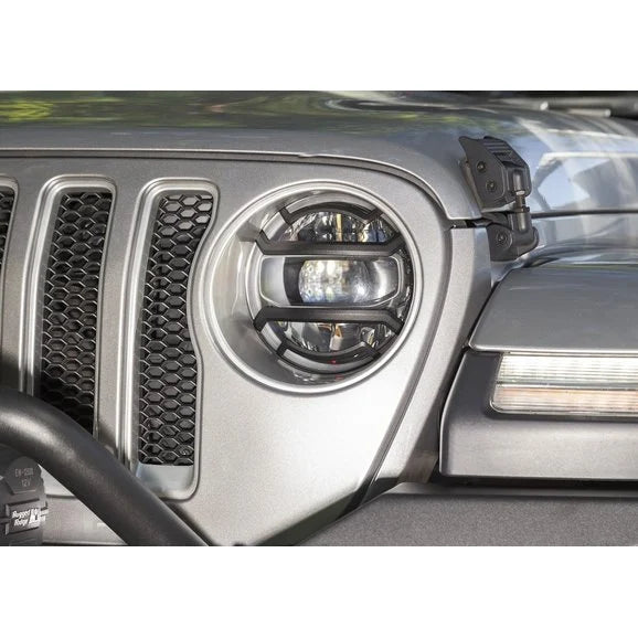 Load image into Gallery viewer, Rugged Ridge 11230.21 Elite Headlight Guards for 18-24 Jeep Wrangler JL &amp; Gladiator JT
