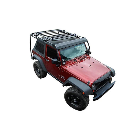 Warrior Products 10982 MOD Roof Rack for 07-18 Jeep Wrangler JK 2-Door