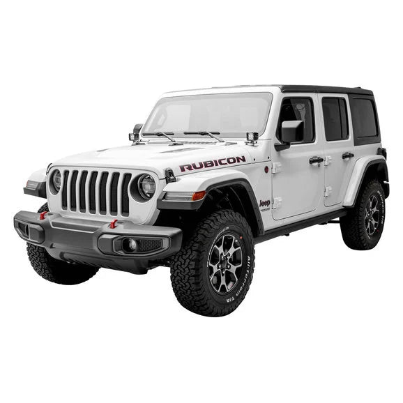 Load image into Gallery viewer, T-Rex 46493 Sport Black Mesh Stainless Steel Grille for 18-20 Jeep Wrangler JL
