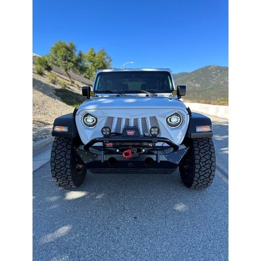 Overtread 19024 Slot Grille for 18-23 Jeep Wrangler JL & Jeep Gladiator JT