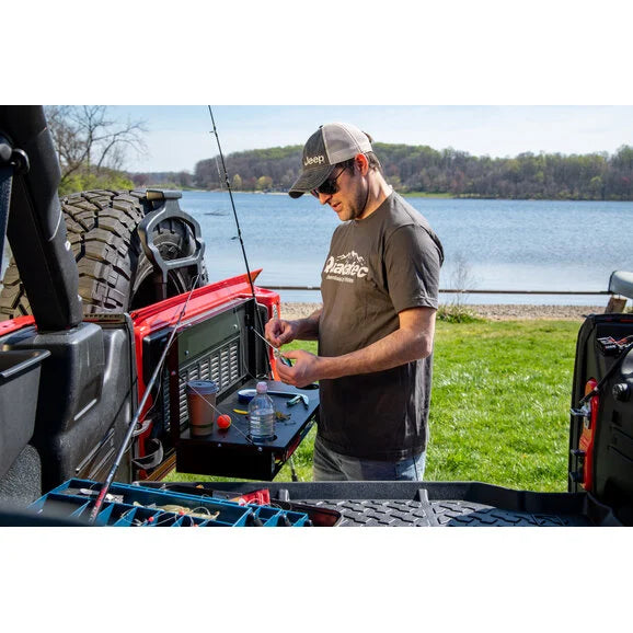 Load image into Gallery viewer, Quadratec Tailgate Table for 07-24 Jeep Wrangler JK &amp; JL
