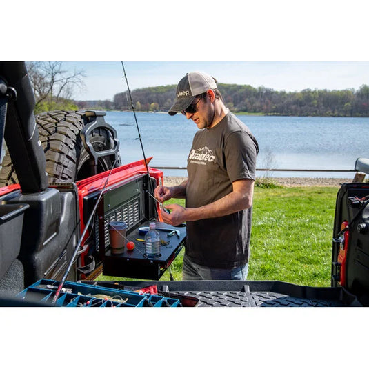 Quadratec Tailgate Table for 07-24 Jeep Wrangler JK & JL