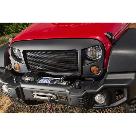 Load image into Gallery viewer, Rugged Ridge 11544.65 Spartacus Front Bumper Kit with Winch Plate for 07-18 Jeep Wrangler JK
