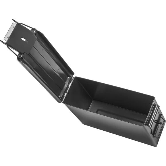 Load image into Gallery viewer, Quadratec 7.62mm Black Locking Ammo Storage Can
