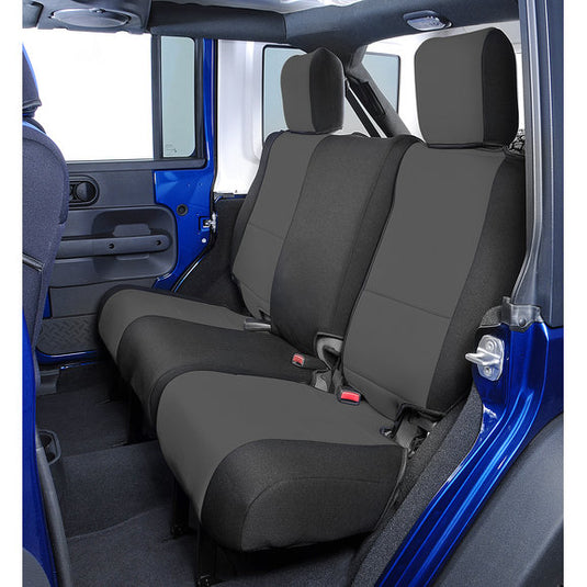 Coverking Custom Rear Seat Covers for 11-18 Jeep Wrangler JK 2 Door