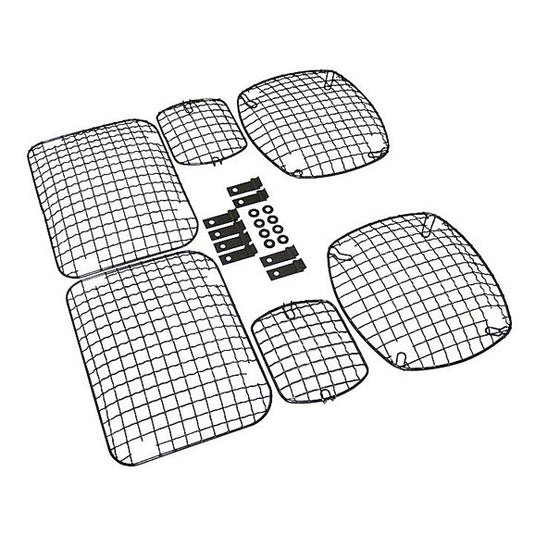 Crown Automotive Mesh Light Guard Set for 87-95 Jeep Wrangler YJ