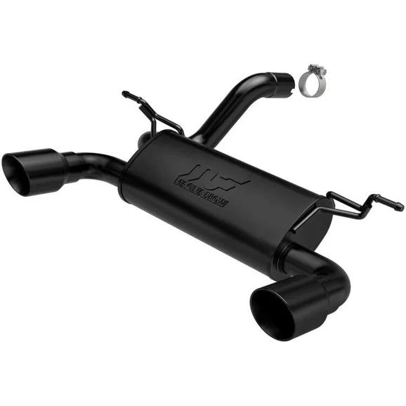 Magnaflow Street Series Stainless Dual Exit Axle-Back Exhaust System for 18-24 Jeep Wrangler JL with 3.6L & 2.0L Engine