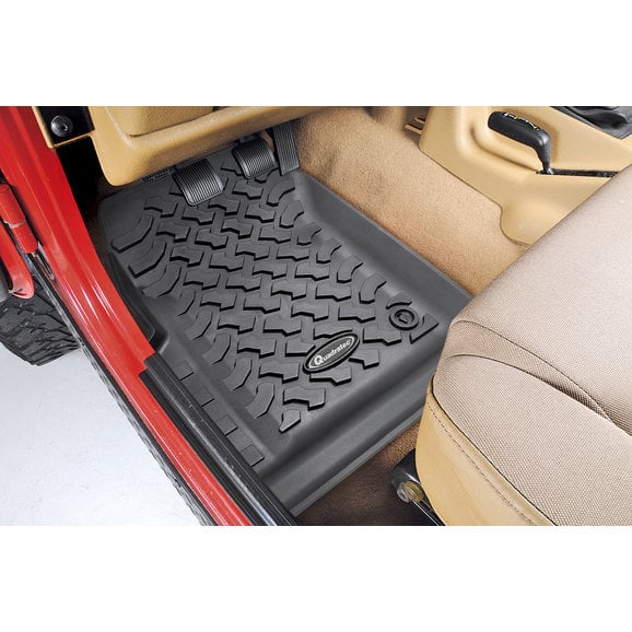 Load image into Gallery viewer, Quadratec Floor Liner Kit for 97-06 Jeep Wrangler TJ
