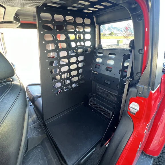 Load image into Gallery viewer, Rock Slide Engineering AC-RR-100-JT4-FTKV Rear Seat Cargo Rack for 20-24 Jeep Gladiator JT
