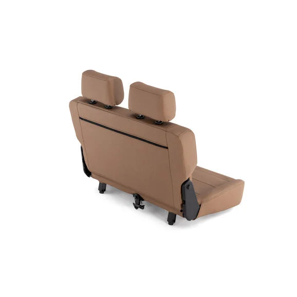 Load image into Gallery viewer, Quadratec Heritage Fold &amp; Tumble Rear Bench Seat for 55-95 Jeep CJ &amp; Wrangler YJ
