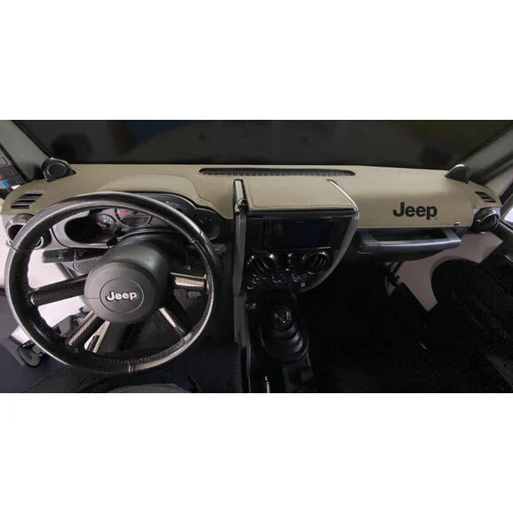 Load image into Gallery viewer, Covercraft Jeep Logo Custom Dash Cover for 11-18 Jeep Wrangler JK
