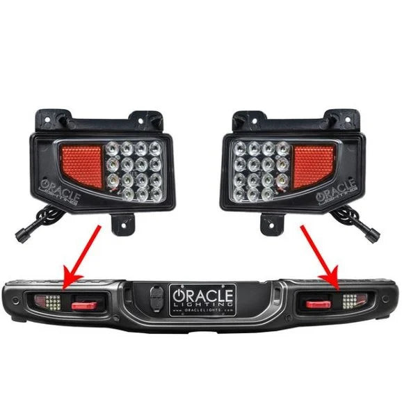 Load image into Gallery viewer, Oracle Lighting Rear Bumper LED Reverse Lights For 20-21 Jeep Gladiator JT
