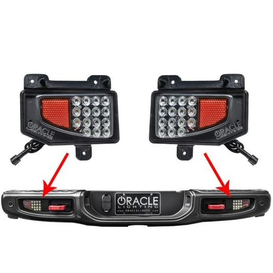 Oracle Lighting Rear Bumper LED Reverse Lights For 20-21 Jeep Gladiator JT