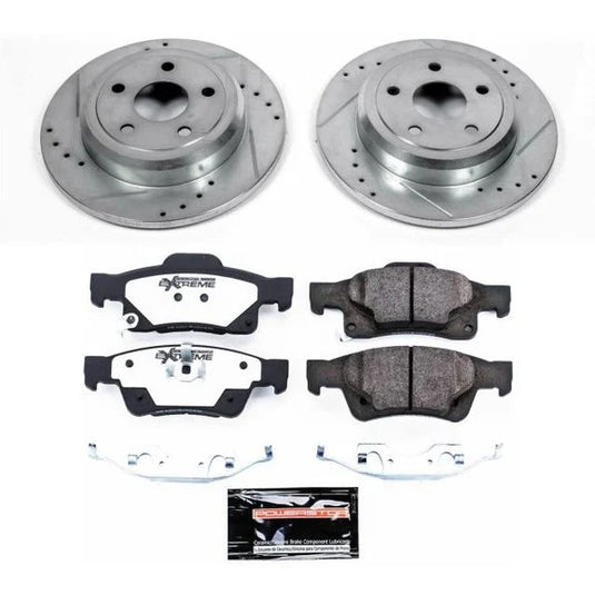 Power Stop Rear Z36 Extreme Performance Truck & Tow Brake Kit for 11-18 Jeep Grand Cherokee WK2