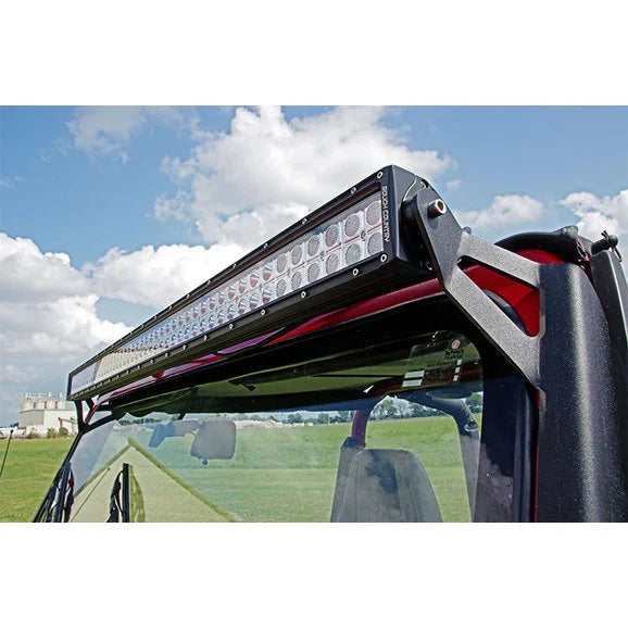 Load image into Gallery viewer, Rough Country 70508 50in LED Light Bar Windshield Mounts for 87-95 Jeep Wrangler YJ
