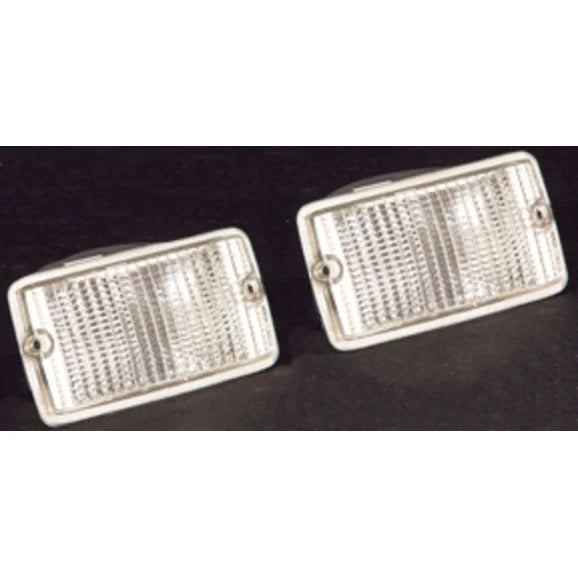 Load image into Gallery viewer, Crown Automotive RT28016 Clear Front Parking Lamp Lenses for 97-06 Jeep Wrangler TJ &amp; Unlimited
