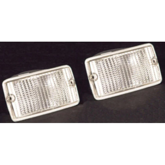 Crown Automotive RT28016 Clear Front Parking Lamp Lenses for 97-06 Jeep Wrangler TJ & Unlimited