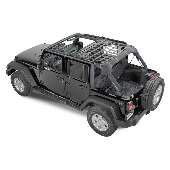 Load image into Gallery viewer, Dirtydog 4X4 Rear Seat Netting for 07-18 Jeep Wrangler Unlimited JK 4 Door
