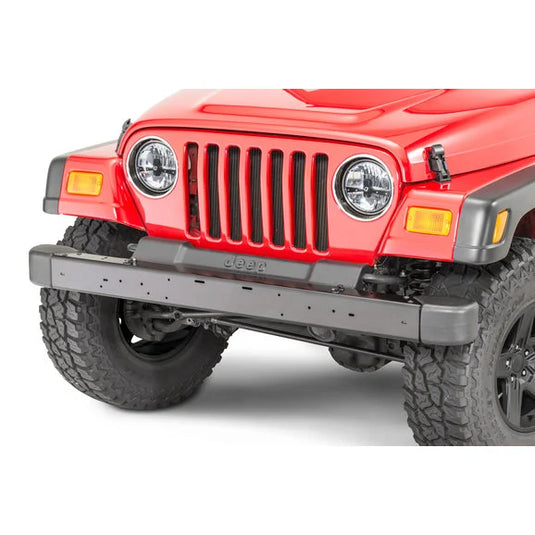 Kentrol Stainless Steel OE Style Replacement Front Bumper for 97-06 Jeep Wrangler