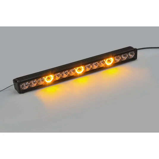 Quadratec J3 LED 28" Light Bar with Amber Clearance Lights