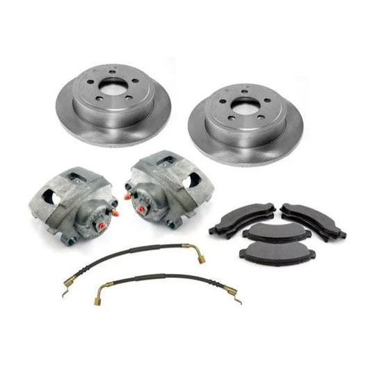 OMIX 16762.01 Front Premium Disc Brake Kit for 00-06 Jeep Wrangler TJ & Unlimited