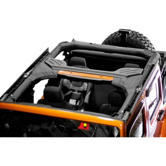 Rugged Ridge 13613.01 Roll Bar Cover in Black for 07-18 Jeep Wrangler Unlimited JK 4 Door