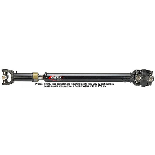 J.E. Reel 31CJ57-2950-2 Heavy Duty 1310 Front Drive Shaft for 81-86 Jeep CJ with 6 Cylinder Engine and T170 Transmission