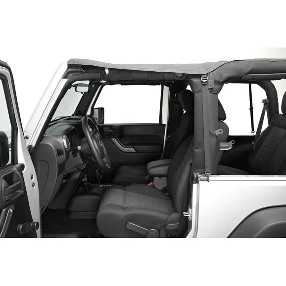 Load image into Gallery viewer, Bestop 52583-35 Header Safari Bikini Top for 10-18 Jeep Wrangler JK 2 Door
