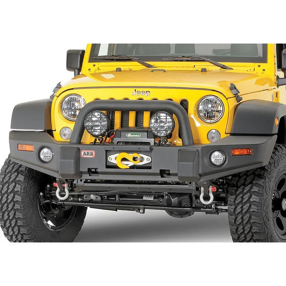 Load image into Gallery viewer, ARB Deluxe Combination Bull Bar Bumper for 07-18 Jeep Wrangler JK
