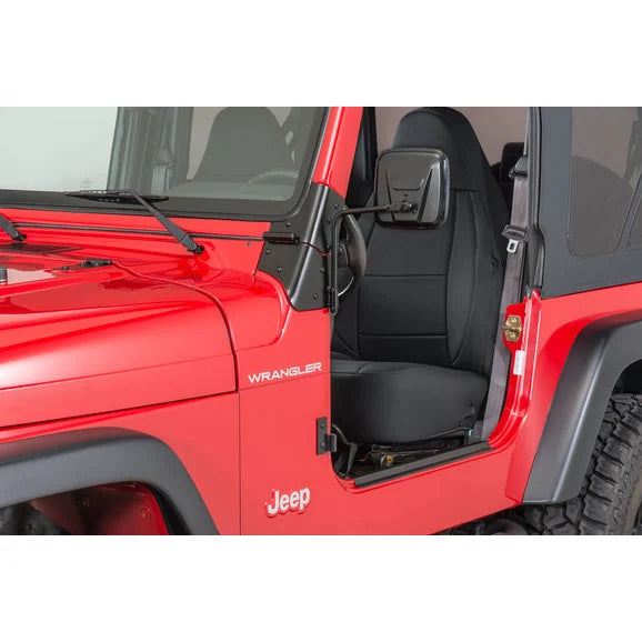 Load image into Gallery viewer, Kentrol Outback Mirrors for 76-20 Jeep Wrangler JL, JK, TJ, YJ, CJ &amp; Gladiator JT
