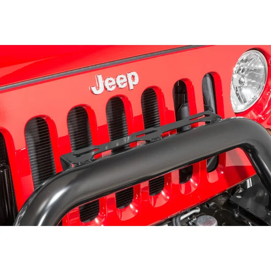 ARB 3450430 Front Stubby Winch Bumper in Textured Black for 07-18 Jeep Wrangler JK