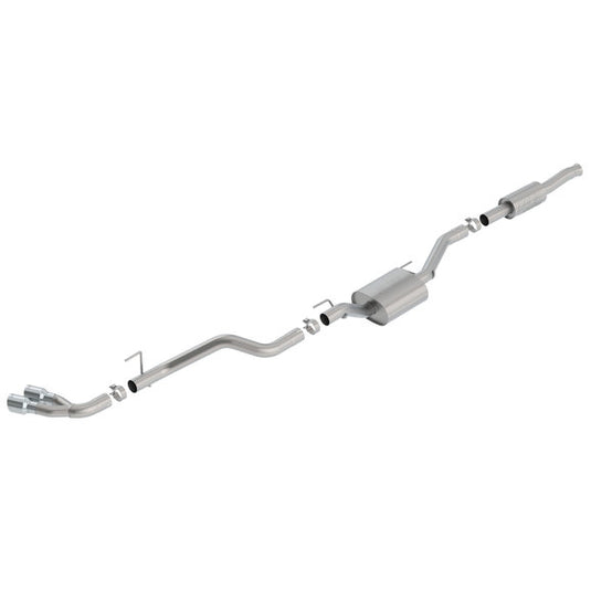 Borla ATAK® T-304 Stainless Steel Catback Exhaust System for 20-24 Jeep Gladiator JT