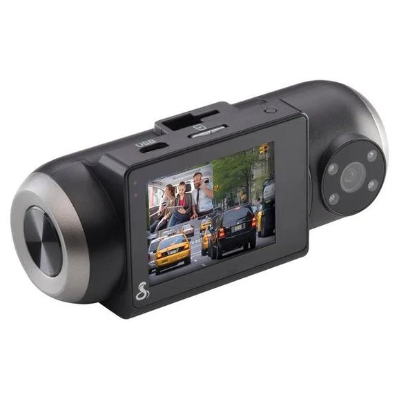 Load image into Gallery viewer, Cobra SC 201 Dual-View Smart Dash Cam with Built-In Cabin View

