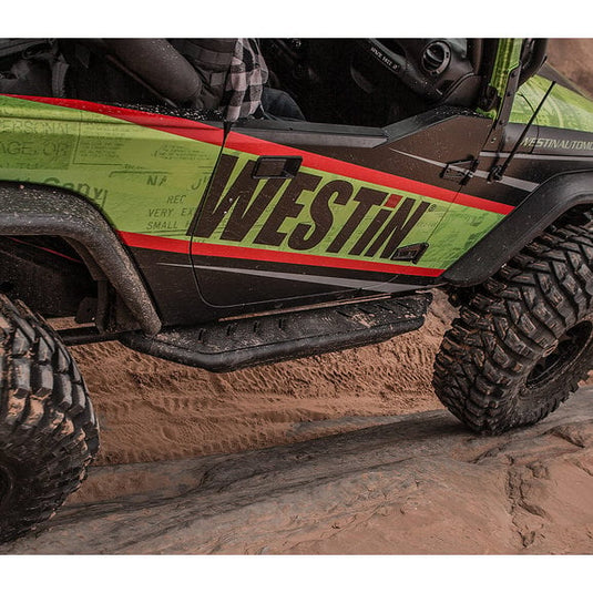 Westin 42-6005 Triple Tube Rock Rails for 07-18 Jeep Wrangler JK 2-Door