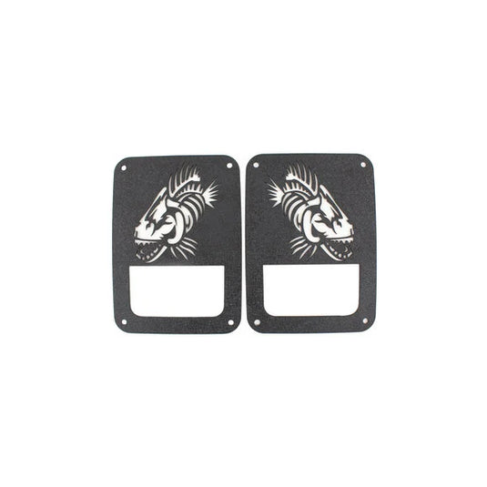 Fishbone Offroad FB31043 Tail Light Covers for 07-18 Jeep Wrangler JK