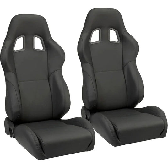 Corbeau A4 Reclining Racing Seat Pair for Jeep CJ-7, Wrangler YJ, TJ, JK & Unlimited