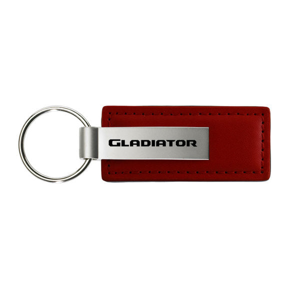 Load image into Gallery viewer, Automotive Gold Leather Gladiator Keychain
