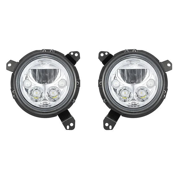 Load image into Gallery viewer, Vision X Vortex Halo LED Headlight Pair for 18-24 Jeep Wrangler JL &amp; 20-24 Gladiator JT
